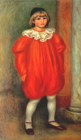 Il Clown (Claude Ranoir in costume del pagliaccio)