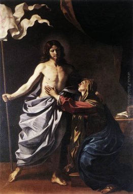 Il Cristo Risorto appare ai Vergine