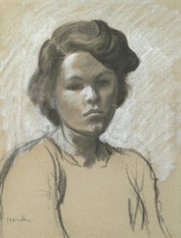 Ritratto di Colette, la figlia dell'artista