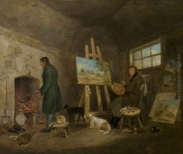 L'artista nel suo studio e il suo uomo di Gibbs