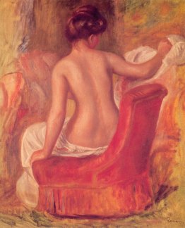 Nude in una sedia