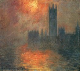 Houses of Parliament, Tramonto