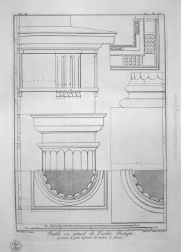 Disegno di un vaso e altri scarti trovato nella stessa tomba