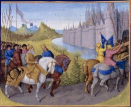 Crociati arrivò a Costantinopoli. Battaglia tra i turchi e franc
