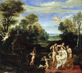 Paesaggio con il Toilette di Venere