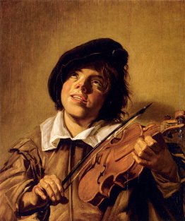 Ragazzo che gioca un violino