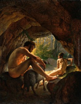 Ulisse in fuga La grotta di Polifemo
