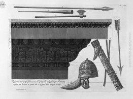 Grande dimostrazione del telaio del piedistallo di Trajan`s Colo