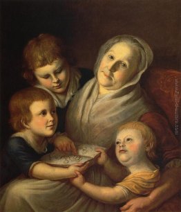 La madre dell'artista, la signora Charles Peale, e nipoti