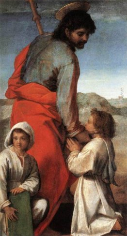 San Giacomo con due figli