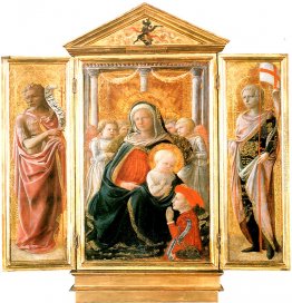 Madonna dell'Umiltà con Angeli e donatore