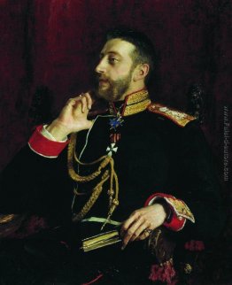 Ritratto di poeta Gran Principe Konstantin Romanov Konstantinovi