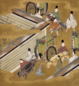 Illustrazione del Genji Monogatari (Il profumato Prince)