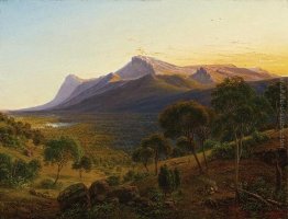 Mount William come dal Monte Dryden nel Grampians, Victoria