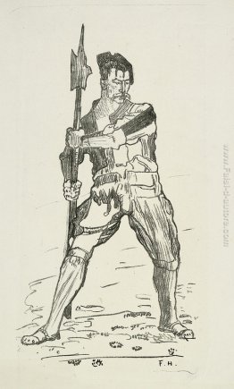 Landsknecht con l'alabarda