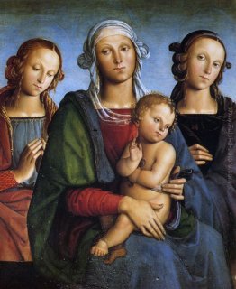 Madonna con Bambino e S. Caterina e S. Rosa