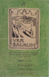 Cartolina a Carl Moll, Ver Sacrum