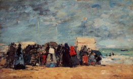 Trouville, Beach Scene