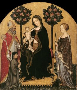 Maria in trono con il Bambino, i Santi e un donatore