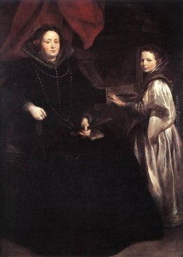 Ritratto di Porzia Imperiale e sua figlia