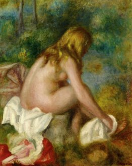 Bagnante, Seated Nude