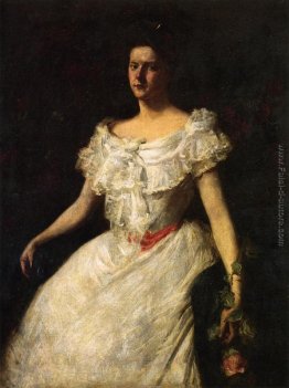 Ritratto di signora con una rosa