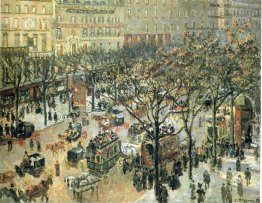 Boulevard des Italiens Mattina, Luce solare