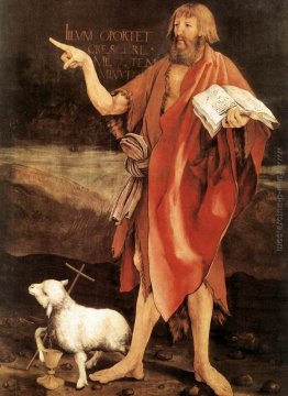 San Giovanni Battista (Dettaglio da L'annunciazione della Pala d