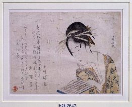 Geisha lettura di un libro