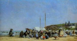 Beach Scene, Trouville