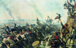 La fine della battaglia di Borodino