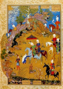 Dalla Khamsa di Nizami: La Vecchia lamentarsi Sultan Sanjar