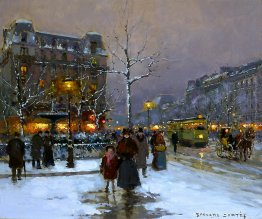 Place Pigalle, inverno