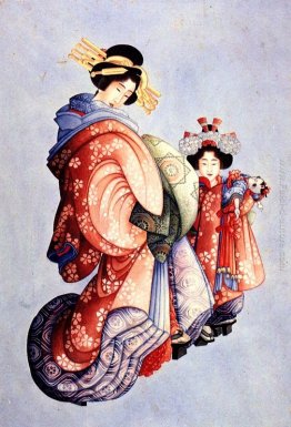 Oiran e Kamuro