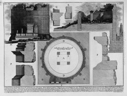 Le antichità romane, t. 3, Piatto XIII. Piano della Tomba di Pla