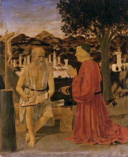 San Girolamo e un donatore