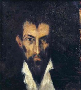 Testa di uomo in stile El Greco