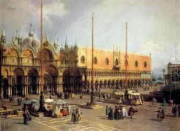 Veduta della Chiesa e il Doge s Palace da Procuratie Vecchie