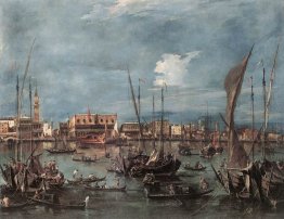 Il Molo e Riva degli Schiavoni dal Bacino di San Marco