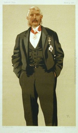 Caricatura del generale Sir Frederick Paul Haines