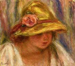 Studio di una Donna in un cappello giallo