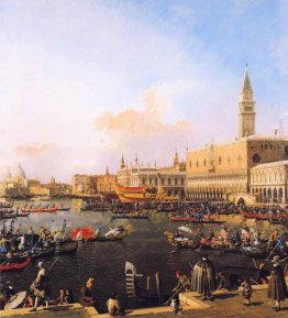 Venezia, Bacino di San Marco il giorno dell'Ascensione