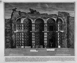 Le antichità romane, t. 3, Piatto XXIII. Spaccato delle camere f