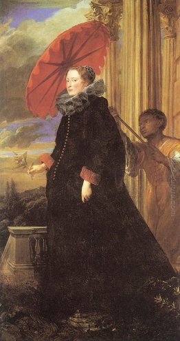 Ritratto di marchesa Elena Grimaldi, moglie del marchese Nicola