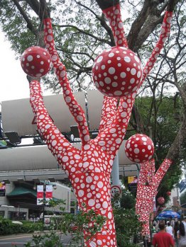 Ascensione di Polkadots sugli alberi