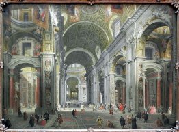 Interno di San Pietro, Roma