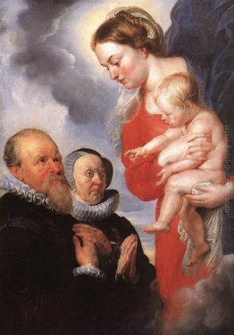 Madonna con Bambino e donatori Alexandre Goubeau e sua moglie An