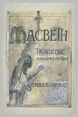 Projet de frontispice versare Macbeth