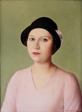 Ritratto di una donna in cappello