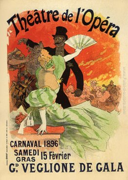 Thé?tre de l'Opéra, Carnaval 1896, Gran Veglione de Gala